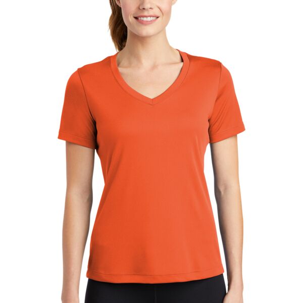 Blank Ladies Dry Fit V-Neck Thumbnail