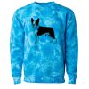 Unisex Midweight Tie-Dyed Crewneck Sweatshirt Thumbnail