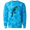 Unisex Midweight Tie-Dyed Crewneck Sweatshirt Thumbnail