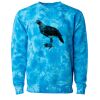 Unisex Midweight Tie-Dyed Crewneck Sweatshirt Thumbnail