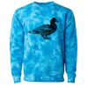 Unisex Midweight Tie-Dyed Crewneck Sweatshirt Thumbnail