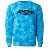 Unisex Midweight Tie-Dyed Crewneck Sweatshirt Thumbnail