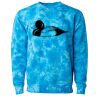 Unisex Midweight Tie-Dyed Crewneck Sweatshirt Thumbnail