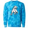 Unisex Midweight Tie-Dyed Crewneck Sweatshirt Thumbnail