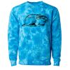 Unisex Midweight Tie-Dyed Crewneck Sweatshirt Thumbnail