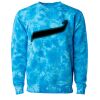 Unisex Midweight Tie-Dyed Crewneck Sweatshirt Thumbnail