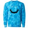 Unisex Midweight Tie-Dyed Crewneck Sweatshirt Thumbnail