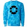 Unisex Midweight Tie-Dyed Crewneck Sweatshirt Thumbnail