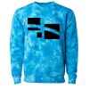 Unisex Midweight Tie-Dyed Crewneck Sweatshirt Thumbnail