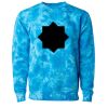 Unisex Midweight Tie-Dyed Crewneck Sweatshirt Thumbnail