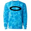 Unisex Midweight Tie-Dyed Crewneck Sweatshirt Thumbnail