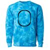 Unisex Midweight Tie-Dyed Crewneck Sweatshirt Thumbnail