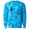 Unisex Midweight Tie-Dyed Crewneck Sweatshirt Thumbnail