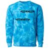 Unisex Midweight Tie-Dyed Crewneck Sweatshirt Thumbnail