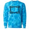 Unisex Midweight Tie-Dyed Crewneck Sweatshirt Thumbnail