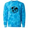 Unisex Midweight Tie-Dyed Crewneck Sweatshirt Thumbnail