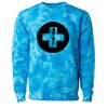 Unisex Midweight Tie-Dyed Crewneck Sweatshirt Thumbnail