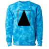 Unisex Midweight Tie-Dyed Crewneck Sweatshirt Thumbnail