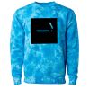 Unisex Midweight Tie-Dyed Crewneck Sweatshirt Thumbnail