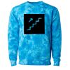 Unisex Midweight Tie-Dyed Crewneck Sweatshirt Thumbnail