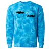 Unisex Midweight Tie-Dyed Crewneck Sweatshirt Thumbnail