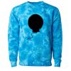 Unisex Midweight Tie-Dyed Crewneck Sweatshirt Thumbnail