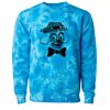 Unisex Midweight Tie-Dyed Crewneck Sweatshirt Thumbnail