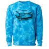 Unisex Midweight Tie-Dyed Crewneck Sweatshirt Thumbnail