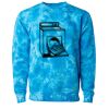 Unisex Midweight Tie-Dyed Crewneck Sweatshirt Thumbnail