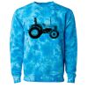 Unisex Midweight Tie-Dyed Crewneck Sweatshirt Thumbnail