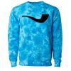 Unisex Midweight Tie-Dyed Crewneck Sweatshirt Thumbnail