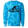 Unisex Midweight Tie-Dyed Crewneck Sweatshirt Thumbnail
