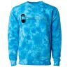 Unisex Midweight Tie-Dyed Crewneck Sweatshirt Thumbnail
