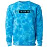 Unisex Midweight Tie-Dyed Crewneck Sweatshirt Thumbnail