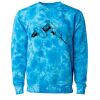Unisex Midweight Tie-Dyed Crewneck Sweatshirt Thumbnail