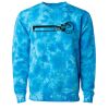 Unisex Midweight Tie-Dyed Crewneck Sweatshirt Thumbnail