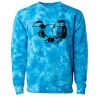 Unisex Midweight Tie-Dyed Crewneck Sweatshirt Thumbnail