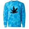Unisex Midweight Tie-Dyed Crewneck Sweatshirt Thumbnail