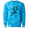Unisex Midweight Tie-Dyed Crewneck Sweatshirt Thumbnail