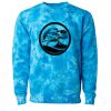 Unisex Midweight Tie-Dyed Crewneck Sweatshirt Thumbnail