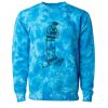 Unisex Midweight Tie-Dyed Crewneck Sweatshirt Thumbnail