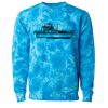 Unisex Midweight Tie-Dyed Crewneck Sweatshirt Thumbnail
