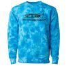 Unisex Midweight Tie-Dyed Crewneck Sweatshirt Thumbnail