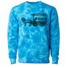 Unisex Midweight Tie-Dyed Crewneck Sweatshirt Thumbnail