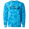 Unisex Midweight Tie-Dyed Crewneck Sweatshirt Thumbnail