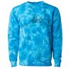 Unisex Midweight Tie-Dyed Crewneck Sweatshirt Thumbnail