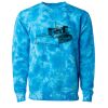 Unisex Midweight Tie-Dyed Crewneck Sweatshirt Thumbnail