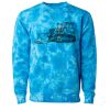 Unisex Midweight Tie-Dyed Crewneck Sweatshirt Thumbnail