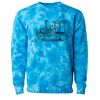 Unisex Midweight Tie-Dyed Crewneck Sweatshirt Thumbnail