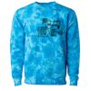 Unisex Midweight Tie-Dyed Crewneck Sweatshirt Thumbnail